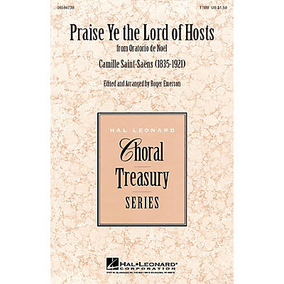Hal Leonard Praise Ye the Lord of Hosts TTBB arranged by Roger Emerson