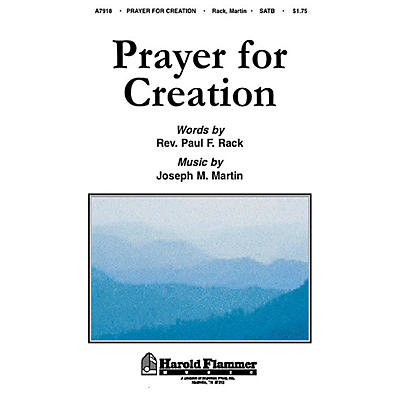 Shawnee Press Prayer for Creation SATB composed by Rev. Paul Rack