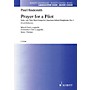Schott Prayer for a Pilot SATB a cappella Composed by Paul Hindemith