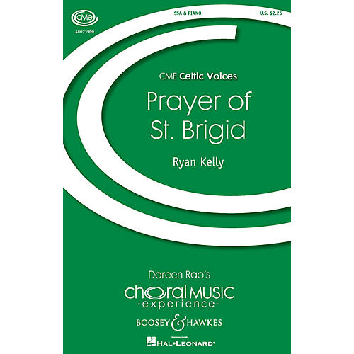 Boosey and Hawkes Prayer of St. Brigid (CME Celtic Voices) SSA composed by Ryan Kelly