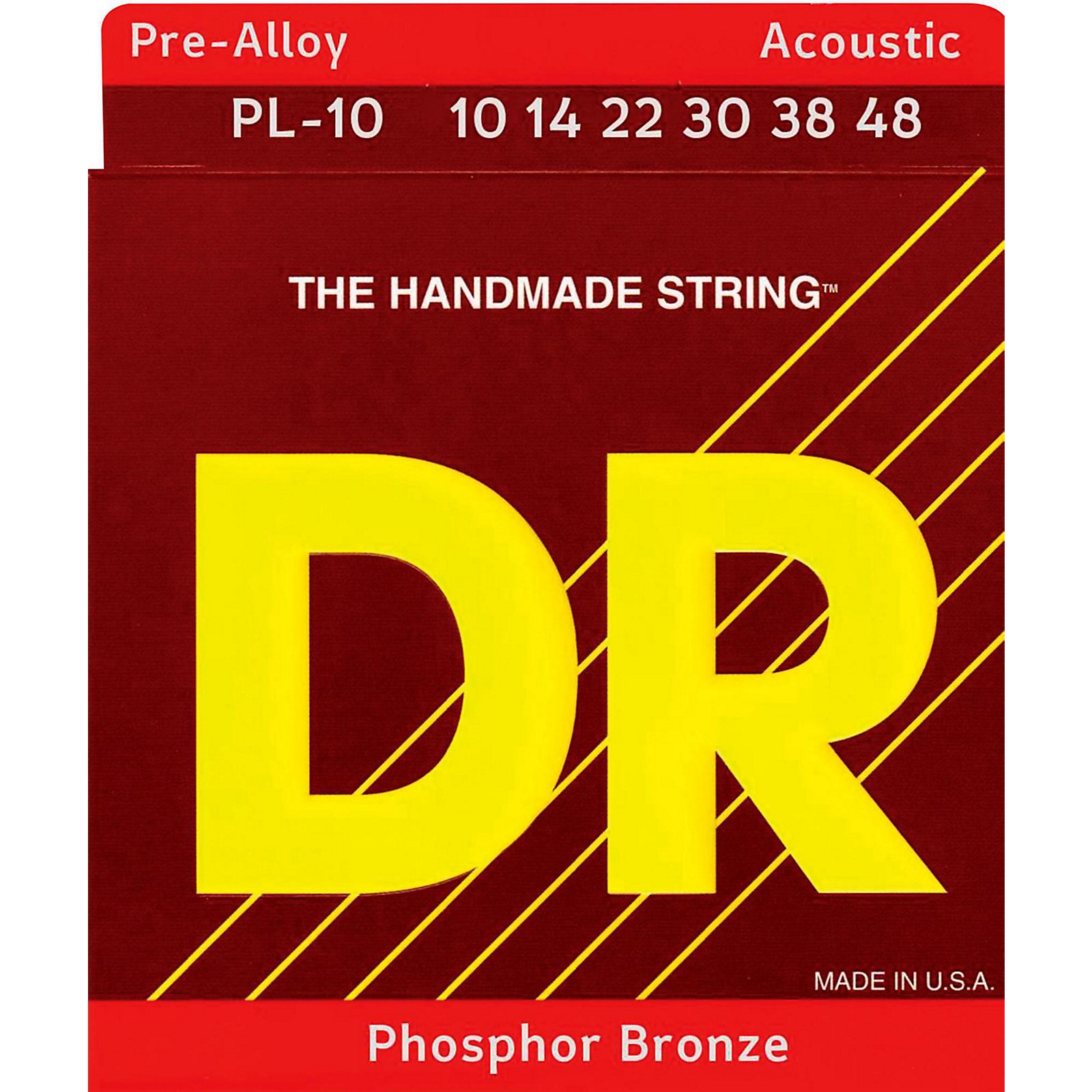 DR Strings PreAlloy Phosphor Bronze Lite Acoustic Guitar Strings