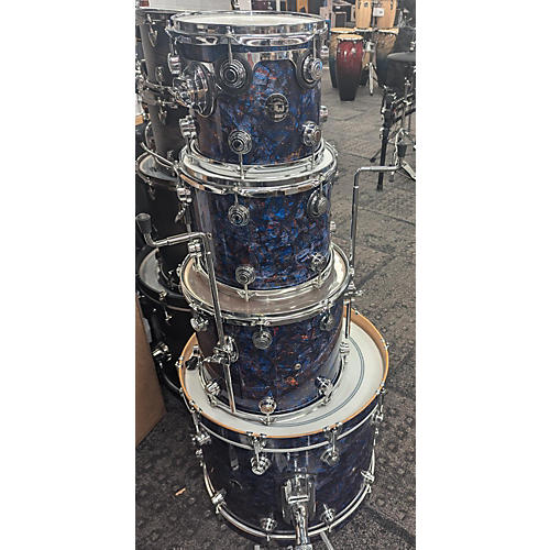 DW Pre Collector's Series Drum Kit Electric Blue