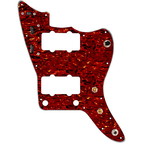 920d Custom Pre-Wired Pickguard for Jazzmaster with JMH-V Wiring Harness Tortoise