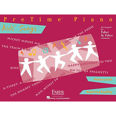 Faber Piano Adventures PreTime Piano Kids' Songs Primer Level