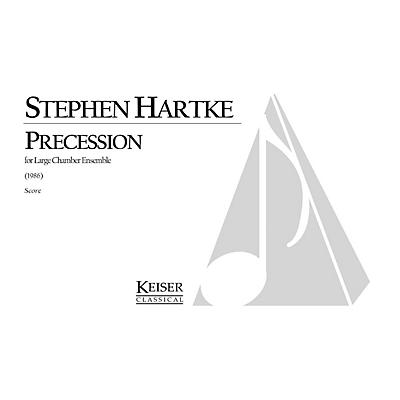 Lauren Keiser Music Publishing Precession (for 13 Instruments) LKM Music Series by Stephen Hartke
