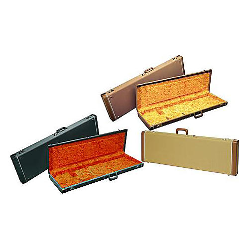 Fender Precision Bass Hardshell Case Condition 1 - Mint Black Orange Plush Interior