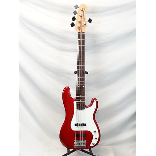 Squier Precision Bass Standard Electric Bass Guitar Red