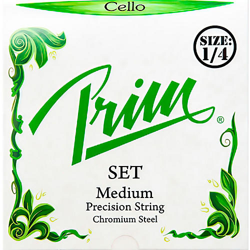 Prim Precision Cello String Set 1/4 Size, Medium