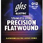 GHS Precision Flatwound Electric Guitar Strings Light