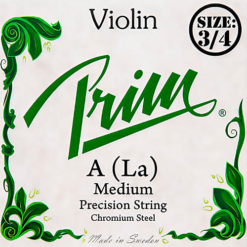 Prim Precision Violin A String 3/4 Size, Medium