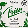 Prim Precision Violin A String 3/4 Size, Medium
