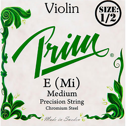 Prim Precision Violin E String 1/2 Size, Medium