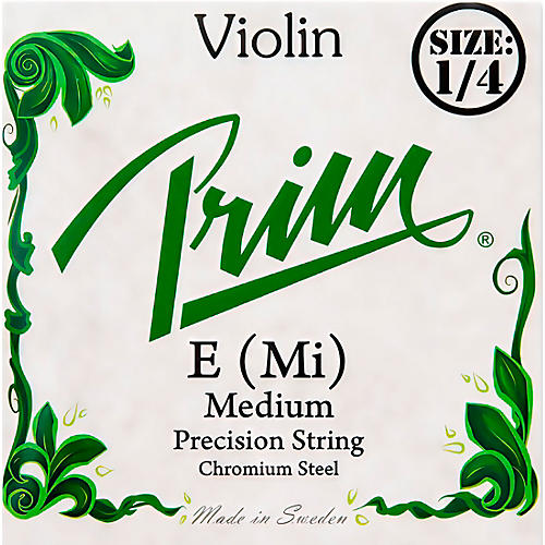Prim Precision Violin E String 1/4 Size, Medium