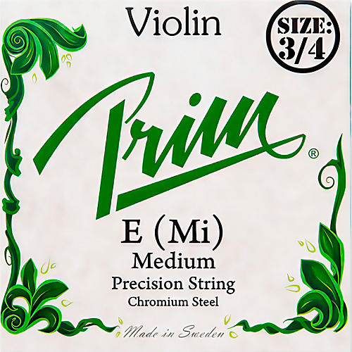Prim Precision Violin E String 3/4 Size, Medium