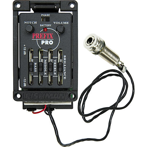 Prefix Pro Preamp and Pickup System In Narrow-Format