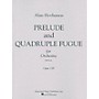 Associated Prelude & Quadruple Fugue, Op. 128 (Full Score) Study Score Series Composed by Alan Hovhaness