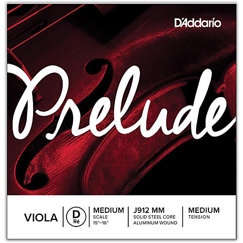 D'Addario Prelude Sereis Viola D String 15+ Medium Scale