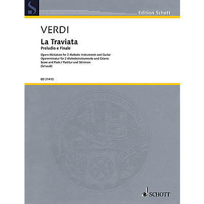 Schott Prelude and Finale Ensemble Series Softcover Composed by Giuseppe Verdi Arranged by Siegfried Schwab