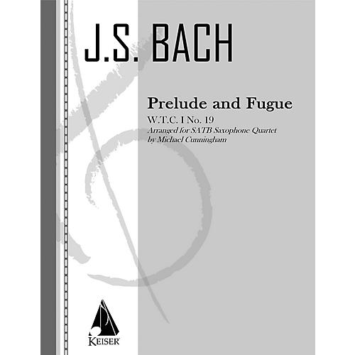 Lauren Keiser Music Publishing Prelude and Fugue LKM Music Series  by Johann Sebastian Bach Arranged by Michael Cunningham