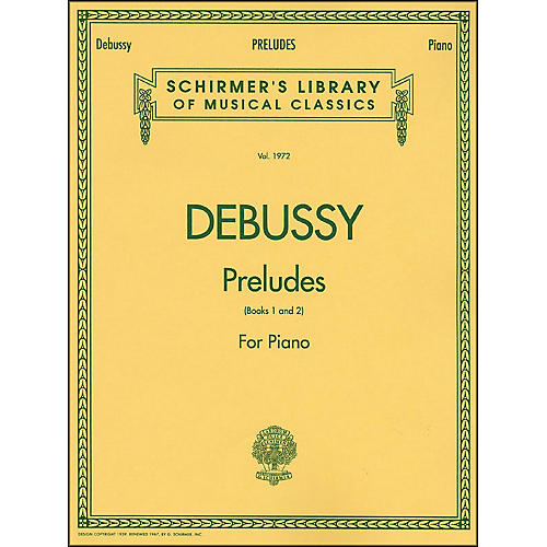 G. Schirmer Preludes By Debussy