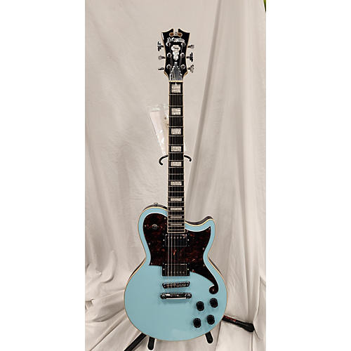 D'Angelico Premier Atlantic Brandon Niederauer Signature Solid Body Electric Guitar Sonic Blue