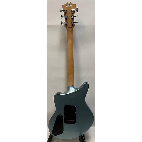 D'Angelico Premier Bedford SH Hollow Body Electric Guitar Ice Blue Metallic