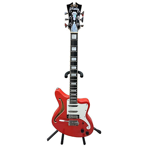 D'Angelico Premier Bedford SH LE Hollow Body Electric Guitar Red