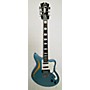 Used D'Angelico Premier Bedford Sh Hollow Body Electric Guitar gun metal blue
