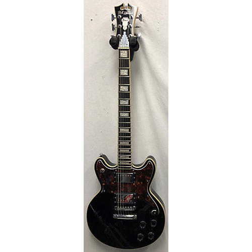 D'Angelico Premier Brighton Solid Body Electric Guitar Black