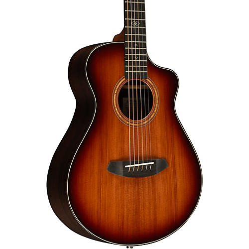 Breedlove Premier Companion CE Acoustic-Electric Guitar Edge Burst
