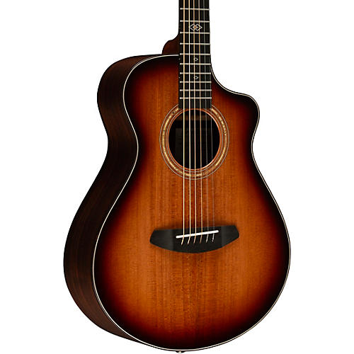 Breedlove Premier Companion CE Acoustic-Electric Guitar Edge Burst