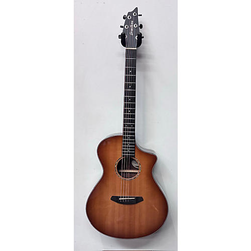 Breedlove Premier Concert Rosewood Acoustic Electric Guitar Honey Burst