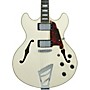 D'Angelico Premier DC Semi-Hollow Electric Guitar with Stairstep Tailpiece Champagne