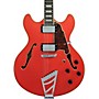 Open-Box D'Angelico Premier DC Semi-Hollow Electric Guitar With Stairstep Tailpiece Condition 1 - Mint Fiesta Red