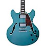 Open-Box D'Angelico Premier DC Semi-Hollow Electric Guitar With Stopbar Tailpiece Condition 1 - Mint Ocean Turquoise
