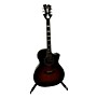 Used D'Angelico Premier Delancey Cutaway Dreadnought Acoustic Electric Guitar 2 Color Sunburst