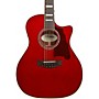 D'Angelico Premier Fulton Grand Auditorium 12-String Acoustic-Electric Guitar Transparent Wine Red