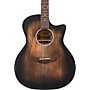 D'Angelico Premier Gramercy CS Acoustic-Electric Guitar - Aged Trans Black