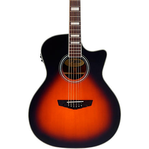 D'Angelico Premier Gramercy CS Acoustic-Electric Guitar - Vintage Sunburst