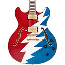D'Angelico Premier Grateful Dead DC Semi-Hollow Electric Guitar