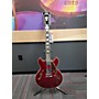 Used D'Angelico Premier Hollow Body Electric Guitar Red