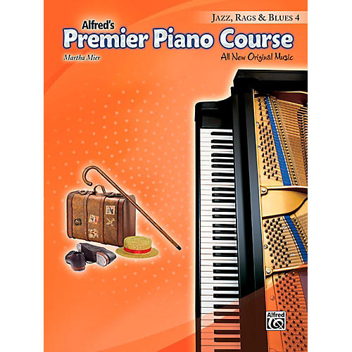 Alfred Premier Piano Course Jazz, Rags & Blues Book 4