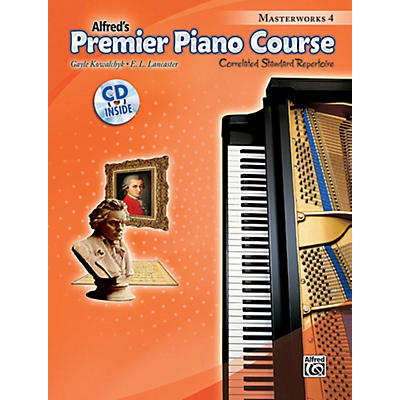 Alfred Premier Piano Course Masterworks Book 4 & CD