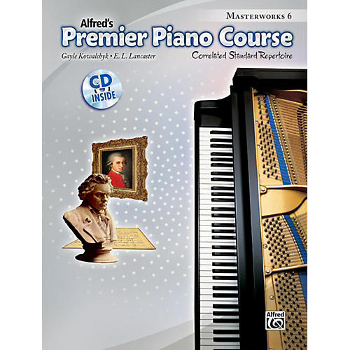 Alfred Premier Piano Course Masterworks Book 6 & CD