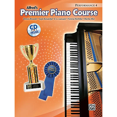 Alfred Premier Piano Course Performance Book 4 Book 4 & CD