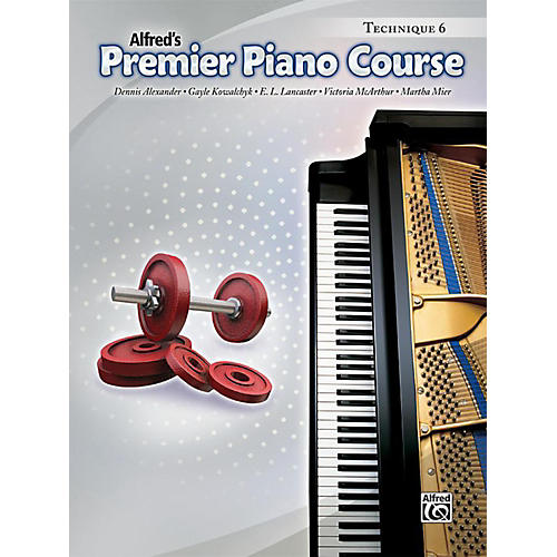 Alfred Premier Piano Course Technique Book 6 Book