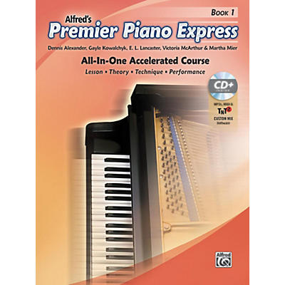 Alfred Premier Piano Express Book 1 Book CD & Online Audio & Software Level 1