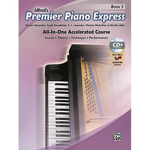 Premier Piano Express, Book 3 Book, CD-ROM & Online Audio & Software Level 3-4