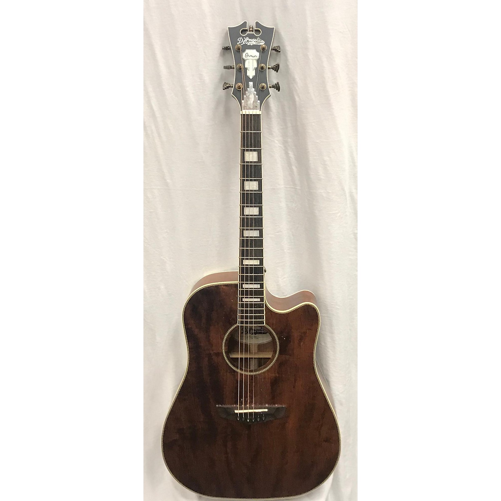 D'Angelico Premier Riverside Dapgc20mns Acoustic Electric Guitar