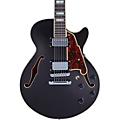 D'Angelico Premier SS Semi-Hollow Electric Guitar With Stopbar Tailpiece Fiesta RedBlack Flake